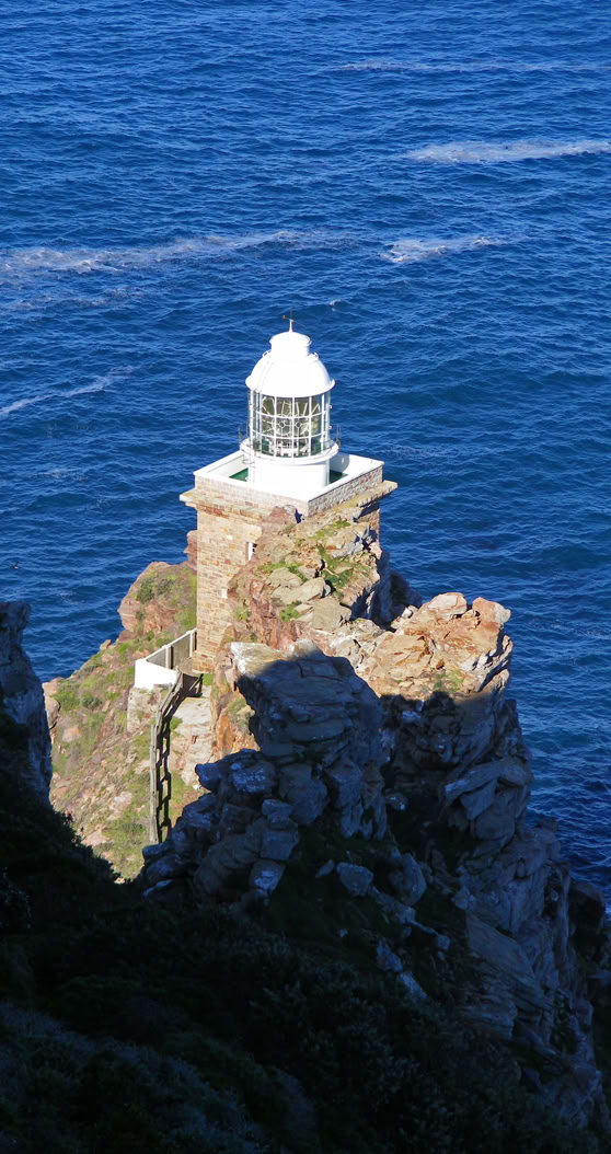 Harold Cooper’s, Cape Point lighthouse built in 1919 to replace the earlier 1860 lighthouse built on top of Cape Point Peak.