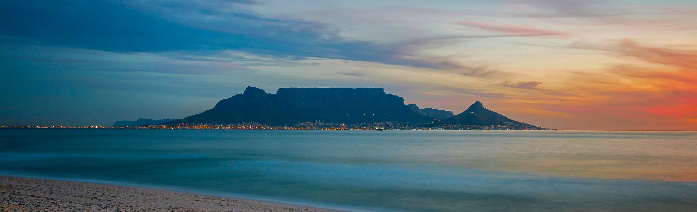 Table Mountain the most recognisable mountain in Southern Hemisphere