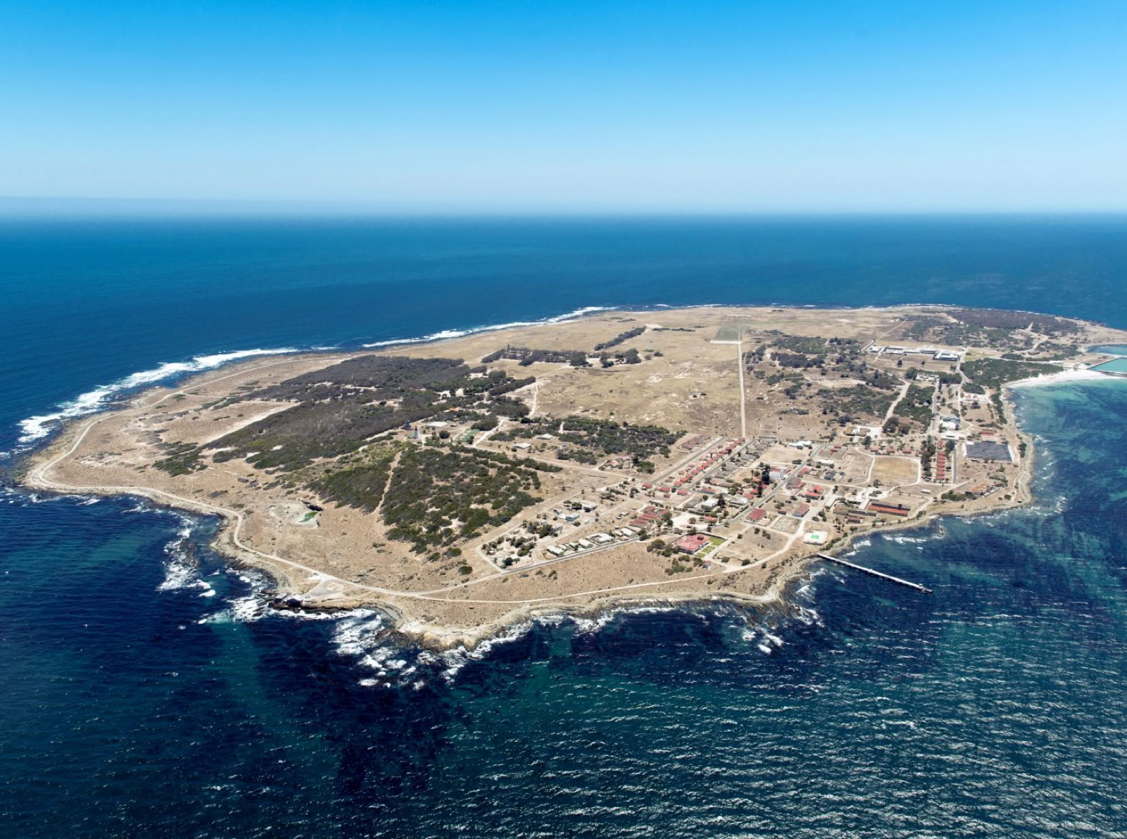 Robben Island Aerial View