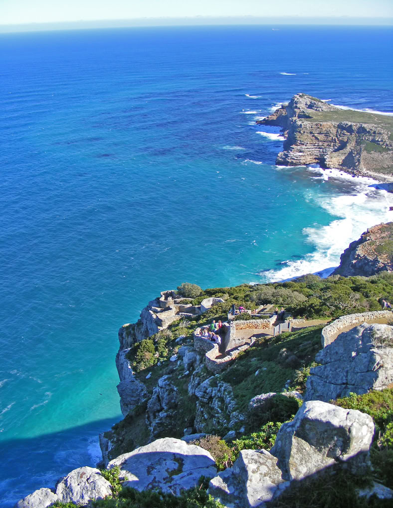 One of the spectacular vistas to be enjoyed when visiting Cape Point South Africa.